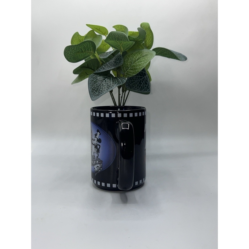 Walt Disney World "75 Years With Mickey"Black Mug w/ Mickey & Film Reel Graphics - Picture 4 of 8